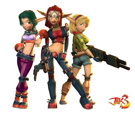 Pin by Collby Betty on Video Games Yo ️ | Jak & daxter, Video games girls, Female character design