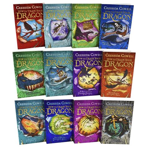 How to Train Your Dragon 12 Books Collection - Cressida Cowell - Age 9 — Books2Door