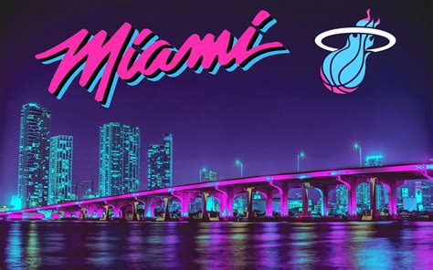 Miami Night Desktop Wallpapers - Wallpaper Cave