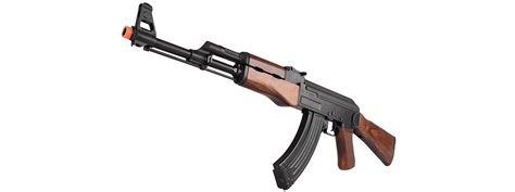 LCK47 Full Metal AK47 Airsoft Rifle w/ Real Wood Stock and Grips