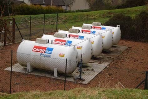 Propane gas cylinders at Eddleston © Morley Sewell :: Geograph Britain ...