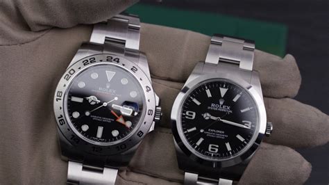 Rolex Explorer I 214270 VS Explorer II 216570 - YouTube