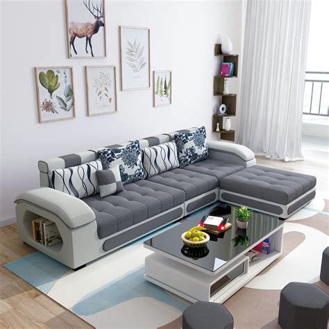 Sofa Grey Colour | Baci Living Room