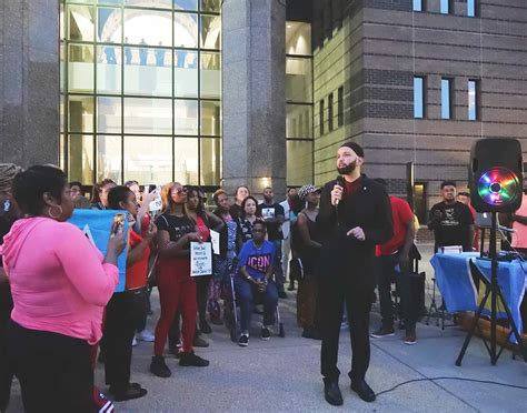 [Photos] Dallas Activists Protest Amber Guyger Sentencing. | Central Track