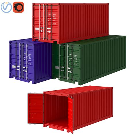 Shipping Container 3D model | CGTrader