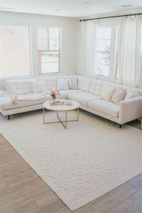 Living Room With Area Rug