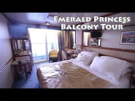 Emerald Princess Balcony Room Tour L251 - YouTube | Emerald princess cruise ship, Room tour ...