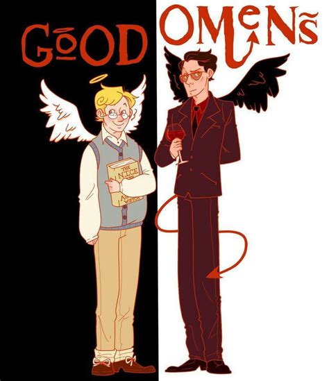 Pin by cartoons on good omens in 2019 | Good omens book, Fandoms, Fan art