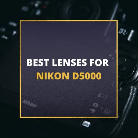 📸 5 MUST-OWN Lenses For Nikon D5000 In 2024 [Guide]