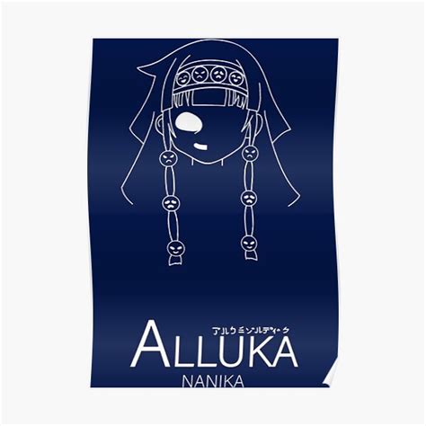 "Alluka Nanika, dark continent, hunter" Poster for Sale by Mulyaifun ...