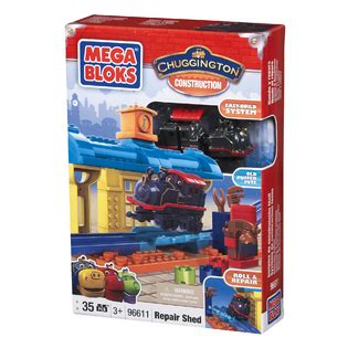 Mega Bloks Chuggington Construction - Repair Shed - Toys & Games ...