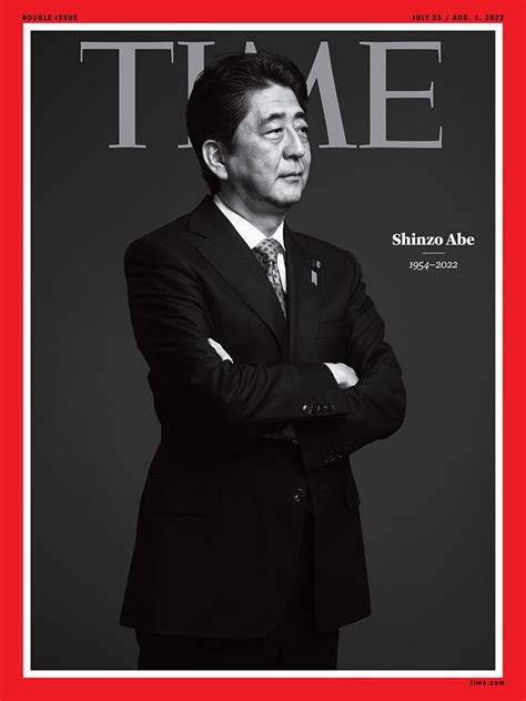 Shinzo Abe - 1954-2022 by Photograph by Takashi Osato for TIME