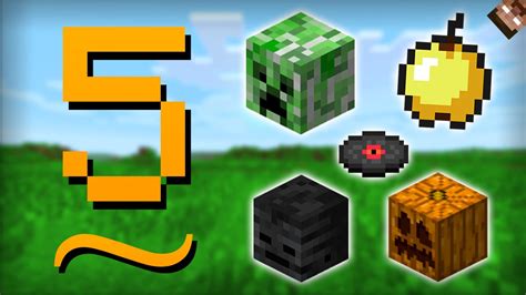 Top 5 Rarest Items in Minecraft - YouTube