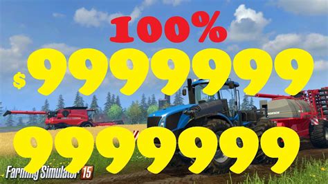 FARMING SIMULATOR MONEY CHEAT 2015 100% WORKS!!!! - YouTube