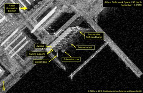 SAR Imagery Reveals the Presence of Concealed Submarine at North Korea's Sinpo Naval Base - 38 ...