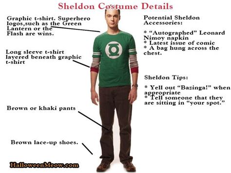 How to Dress Like Sheldon Cooper for Halloween | Halloween | Easy halloween costumes, Halloween ...