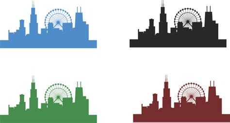 Chicago Skyline City Architecture · Free vector graphic on Pixabay