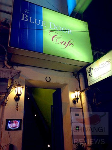 15 The Blue Door Cafe, Khan Market, New Delhi ideas | blue door, new delhi, cafe