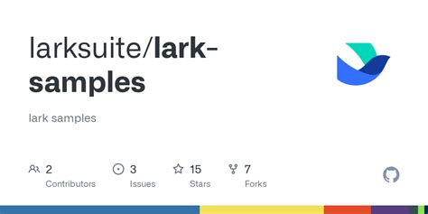 GitHub - larksuite/lark-samples: lark samples