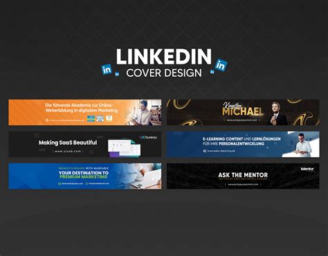 LinkedIn Cover Design on Behance