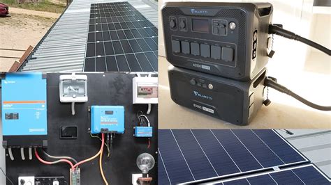 DIY Off Grid Solar Power System overview and comparison Bluetti AC500 ...