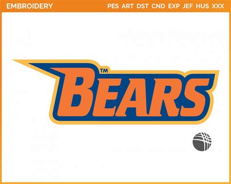 Morgan State Bears - Wordmark Logo (2002) - College Sports Embroidery ...