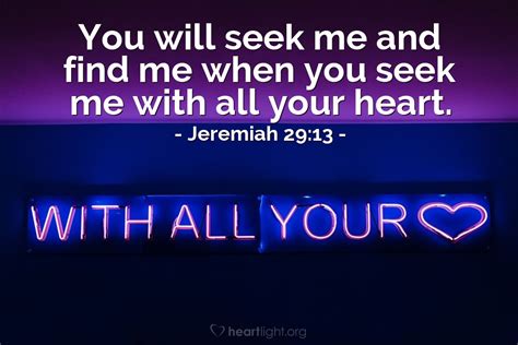 Jeremiah 29:13 — Today's Verse for Thursday, May 25, 2017