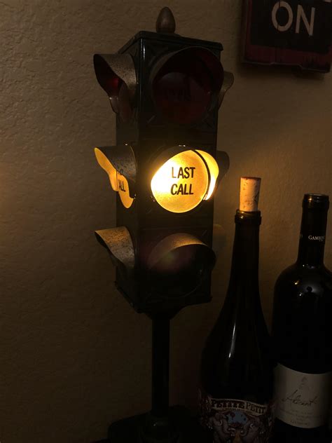 My vintage traffic signal bar lamp. : r/mildlyinteresting