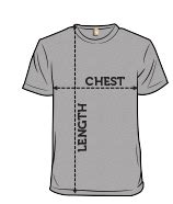 Shirt.Woot Sizing Chart