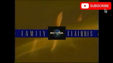 UNIVERSAL Family Features VHS [#VHSRIP #universal]