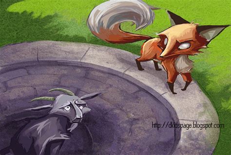 Kids Page: The Fox and The Goat - Aesop Moral Story