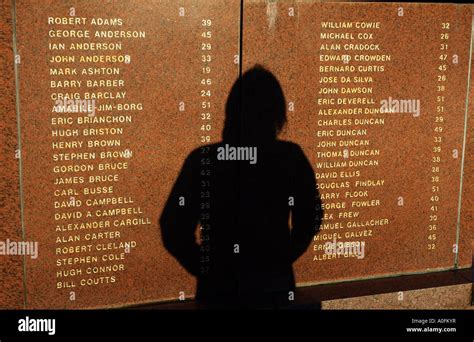 Piper Alpha memorial in Aberdeen, Scotland Stock Photo: 9982330 - Alamy