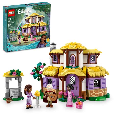 LEGO Disney Wish: Asha’s Cottage 43231 Building Toy Set, A Cottage for ...