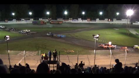 Spartan Speedway Figure 8 Trailer Race Part 1 of 2 Destruction Series Sept 12, 2014 - YouTube