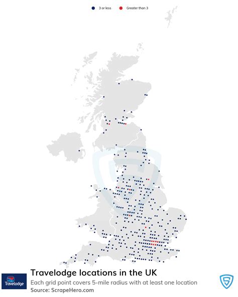 Number of Travelodge locations in the UK in 2024 | ScrapeHero