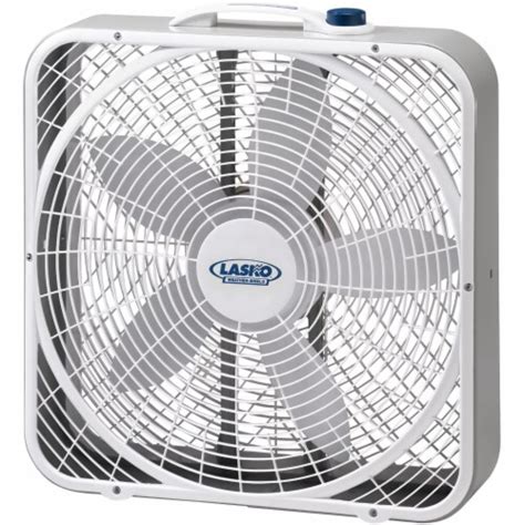 Lasko Premium Weather-Shield Box Fan - White, 21.5 in - Fred Meyer