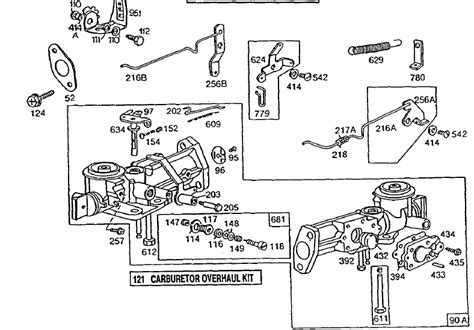 11hp Briggs And Stratton Carburetor Linkage Diagram