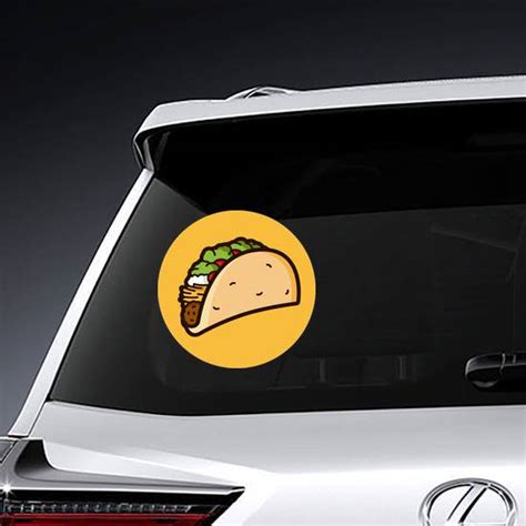 Taco Illustration Sticker