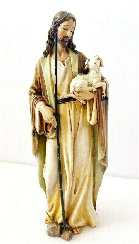 Jesus the Good Shepherd 10.5" Statue Figure Joseph's Studio Catholic Christmas | #3932071134