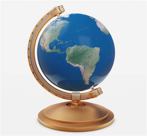 Simple Globe 3D model | CGTrader