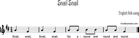 Snail Snail - Beth's Notes