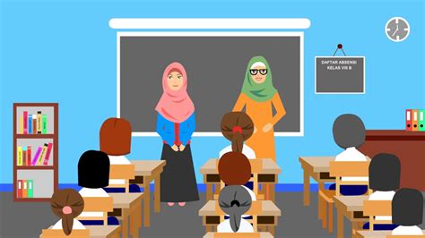 20+ Gambar Kartun Belajar Di Kelas, Ide Terkini!