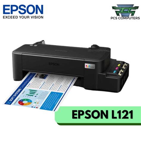 Epson EcoTank L121 A4 Ink Tank Printer Ink Tank Printer, Brand new Purpose-built, refillable ink ...