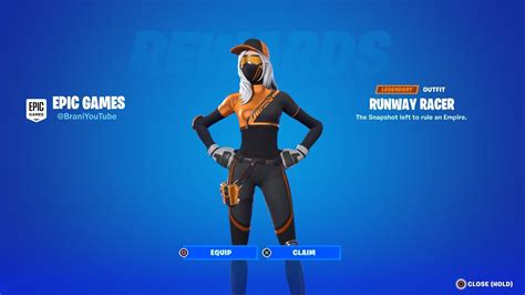 HOW TO GET RUNWAY RACER SKIN IN FORTNITE! - YouTube