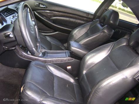 Ebony Black Interior 2001 Acura CL 3.2 Type S Photo #51743530 | GTCarLot.com