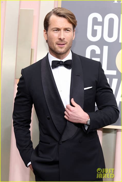 Photo: glen powell gigi paris golden globes 2023 10 | Photo 4879580 | Just Jared