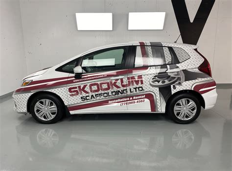 Honda Fit – Custom Print Full Wrap-after | Vinyl Labs