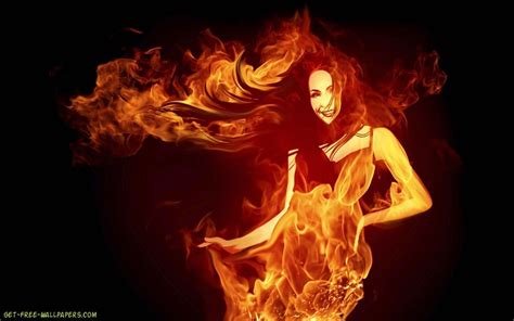 Fire Girl Wallpapers - Top Free Fire Girl Backgrounds - WallpaperAccess