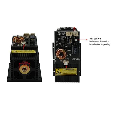 Laser Diode 7w 10w 15w Laser Module With 450nm For Laser Engraving ...