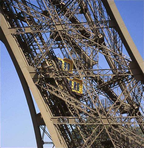 The Eiffel Tower's elevator system (Via /r/pics) : r/history